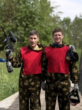 Турнир по пейнтболу для членов профсоюза эксплуатационного локомотивного депо Красноярск-Главный 12 июня 2026