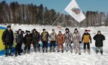 Чемпионат по зимней рыбалке среди членов профсоюза эксплуатационного локомотивного депо Красноярск-Главный 3 марта 2021