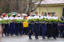 День Победы на полигоне Красноярской железной дороги 9 мая 2018