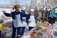 Чемпионат по зимней рыбалке среди предприятий Иланского узла 16 марта 2019