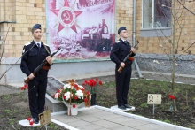 Митинг в КрИЖТ, посвященный 74-й годовщине Победы, 6 мая 2019