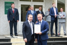 Торжественная линейка в Красноярском институте железнодорожного транспорта 1 сентября 2021
