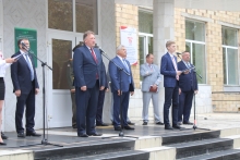 Торжественная линейка в Красноярском институте железнодорожного транспорта 1 сентября 2021