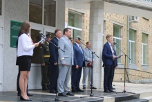 Торжественная линейка в Красноярском институте железнодорожного транспорта 1 сентября 2021