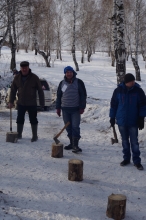 Cоревнования рыбаков и поваров, организованные профсоюзными лидерами Иланского узла 27 февраля 2022